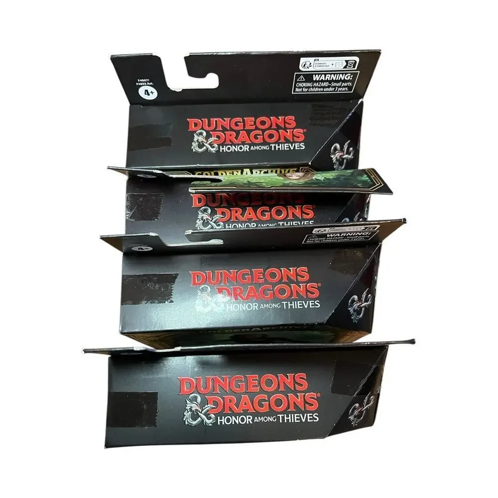 Dungeons & Dragons Golden Archive DORIC Figure Lot of 4 — Open Box Hasbro 6”